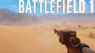 BF1 NEW MAP SNIPER GAMEPLAY - Battlefield 1 "Sinai Desert" at Gamescom