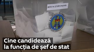 Alegeri prezidențiale: cine candidează pentru postul de șef al statului