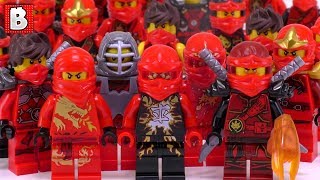 Every LEGO Kai Minifigure Ever Made!!! | Ninjago Collection Review