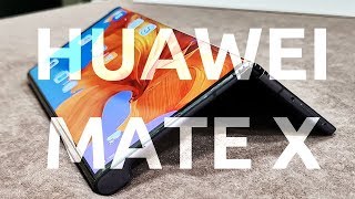 Hands-on with the Mate X, Huawei's folding smartphone