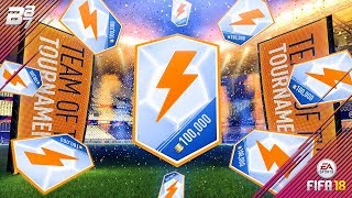 TEAM OF THE TOURNAMENTS IN A PACK! 100K PACKS! | FIFA 18 ULTIMATE TEAM