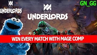 WANNA WIN EVERY GAME IN DOTA UNDERLORDS ? JUST USE THIS COMP
