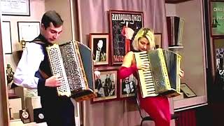 ╰❥ Цыганские мелодии╰❥  Виртуозное, потрясающее исполнение! Gypsy melodies duo accordion!