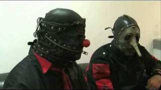Chris Fehn and Shawn Crahan Talk About 10 years Of Slipknot , Glasgow SECC 8TH December 2008 PART 2