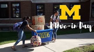 COLLEGE MOVE IN DAY VLOG | University of Michigan | KoriMaria