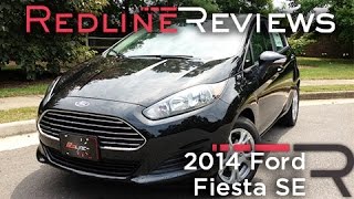 2014 Ford Fiesta SE Review, Walkaround, Exhaust, & Test Drive