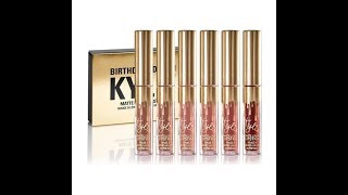Kylie Jenner birthday edition набор матовых жидких помад