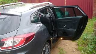 Renault Megane 3 Откуда вода в салоне ?
