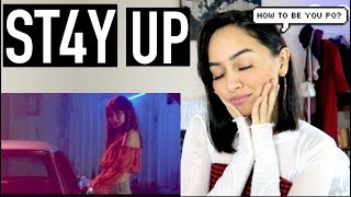 Nadine Lustre St4y Up Music Video REACTION!