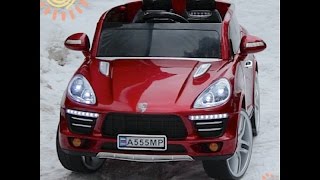 Электромобиль "Porshe А555МР Macan" (Порше) - Видео Обзор