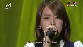[PT-BR] Soyeon (T-ara) - What Should We Finish ~Live