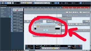 [CUBASE 3, 4, 5 & 9] HOW TO FIX "Not Enough Space on Disk Available for Export" *UPDATED*
