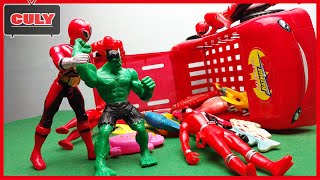 Khổng lồ xanh Hulk đánh siêu nhân gao, siêu nhân thần kiếm buôn lậu bán cá