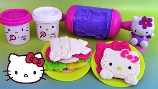 Pâte à modeler Hello Kitty Sandwich Party ハローキティ Play Doh Canal Toys
