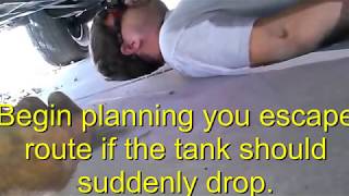 Changing fuel pump on 1998 Ford Expedition 4X4