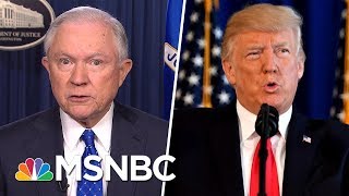 Donald Trump Tweets A Denial That He Called Sessions 'Mentally Retarded' | The 11th Hour | MSNBC