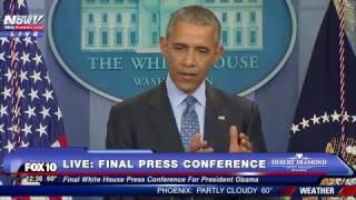FULL VIDEO: President Obama's FINAL Press Conference at the White House - FNN