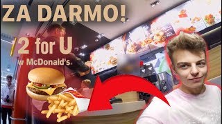JAK DOSTAĆ 2 for U W McDonalds ZA DARMO!