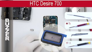 How to replace ? ? ? Buzzer (Ringer) HTC Desire 700