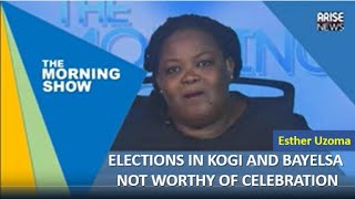Elections in Kogi and Bayelsa not worthy of celebration - Esther Uzoma