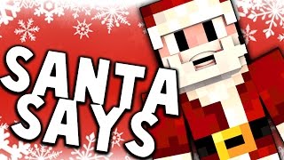SANTA SAYS! New Minecraft Mini Game!