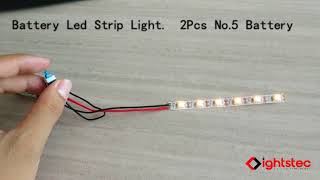 Battery led strip light,3V led strip light,5V led strip light- Lightstec com