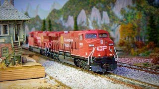 Model Trains in HO Scale   Locomotives of Canadian Pacific, CP Rail