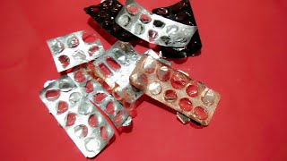 DIY / REUSE / BEST DECORATION ITEM FOR VALENTINE DAY / DIY  PROJECT WITH WASTE MEDICINE WRAPPER