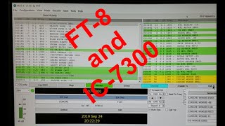 FT 8 and IC 7300