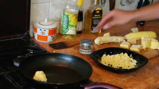 Рецепт жареной кукурузы