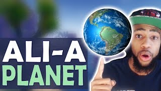 DAEQUAN TV SHOW - ALI-A PLANET | TROLLING - (Fortnite Battle Royale)