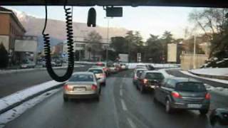 VVF Rovereto 02.01.2009 Vigili del fuoco Prima partenza per fuga di gas