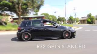 VW R32 Spacers Install
