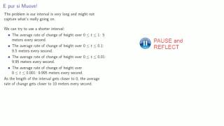 Instantaneous Rate of Change