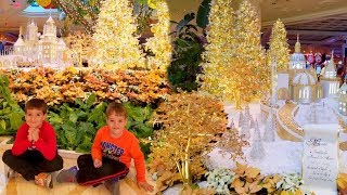 Christmas & New Year in LAS VEGAS WYNN Inside WYNN Лас Вегас Казино Винн MUST SEE Vlog 2018