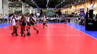 Junior Nationals - Vision Gold 15-1 vs. Skyline 15 Royal (Set 1)