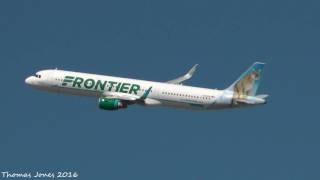 Frontier Airlines Airbus A321-211 Philadelphia Intl Airport