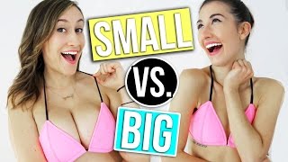Big Boobs VS. Small Boobs in the SUMMER! (feat. MAYBABY!) | Lyndsay Rae