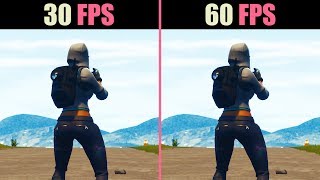 30 FPS vs. 60 FPS (Test in 6 Games)