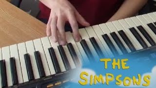 Саундтрек "Симпсоны" на пианино (обучение)/ How to play "The Simpsons" theme on piano