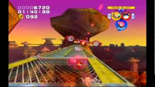 Sonic Heroes(Team Rose) Boss Battle: Egg Albatross