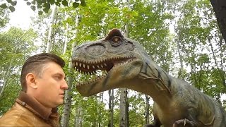 ПРОГУЛКА С МОНСТРАМИ в парке Юрского периода. Jurassic Park