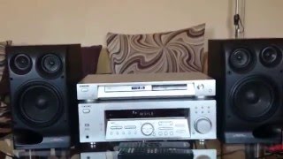 Amplituner SONY STR-DE485E +DVD DVP-NS305 Kolumny SONY 80W