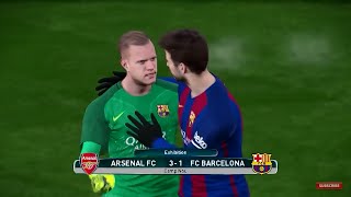 PES 2017 Barcelona vs Arsenal Gameplay 2016 PlayStation 4