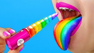 크리스마스 분위기를 위한7가지 무지개 DIY || 123고! 플레이!가 만드는 최고의 유니콘 공예