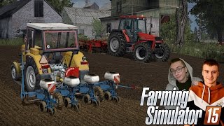 Uprawa i siew Kukurydzy - Wiosna 2016 na Typowa Polska Wieś v3 ☆ FS15 MP #14 ㋡ Bronczek & MafiaSolec
