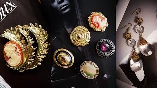 Поиск СОКРОВИЩ на блошиных рынках. Винтажная бижутерия.(ФРАНЦИЯ)