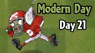Plants vs Zombies 2 - Modern Day - Day 21: All-Star Zombie