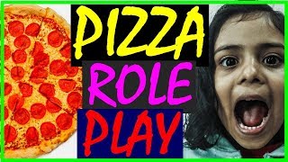 Kids Role Play Using Pizza Play Set (Pizza Maker Toy) I Kids Pretend Play