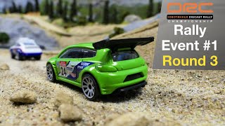 Diecast Rally Car Racing | Event 1 Round 3 | Tomica Hot Wheels Matchbox
